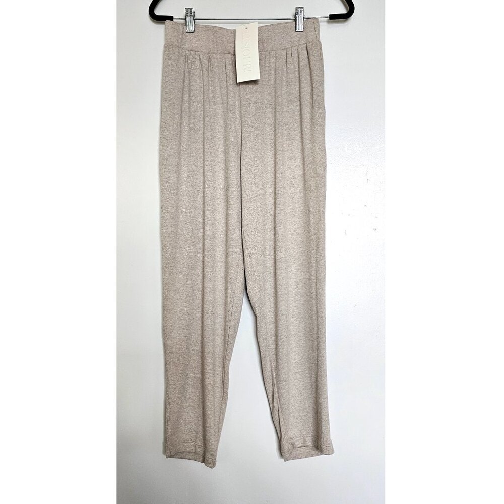 NWT!! Lesjour! Sweatpants Lightweight Joggers S Champagne